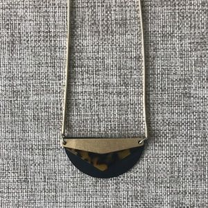 Madewell Tortoise Pendant Necklace